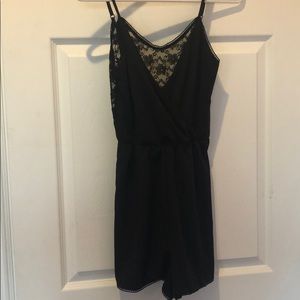 H&M BLACK ROMPER